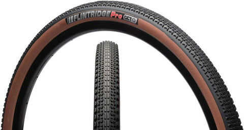 Kenda Flintridge Pro Tire - 700 x 35, Tubeless, Folding, Coffee Sidewall, 120tpi, GCT