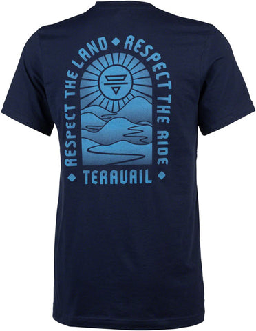 Teravail Landmark T-Shirt - Navy, Unisex, Small