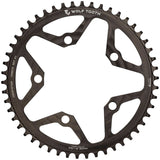 Wolf Tooth 110 BCD Cyclocross and Road Chainring - 50t, 110 BCD, 5-Bolt, Drop-Stop, 10/11/12-Speed Eagle and Flattop Compatible, Black