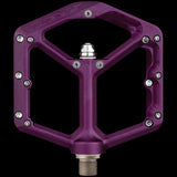 Spank Oozy Pedals - Platform, Aluminum, 9/16", Purple