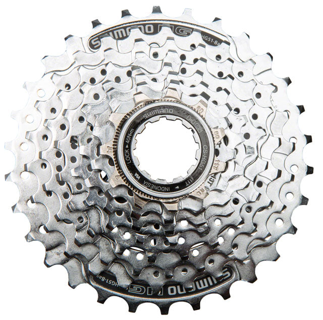 Shimano Alivio CS-HG51 Cassette - 8 Speed, 11-32t, Silver