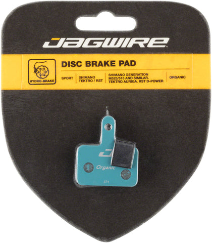 Jagwire Sport Organic Disc Brake Pads - For Shimano Acera M3050, Alivio M4050, and Deore M515/M515-LA/M525/T615