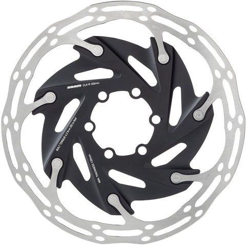 SRAM CenterLine XR Disc Brake Rotor - 140mm, 6-Bolt, Silver/Black