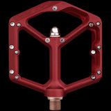 Spank Oozy Pedals - Platform, Aluminum, 9/16", Red