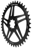 Wolf Tooth Direct Mount Chainring - 40t, SRAM Direct Mount, Drop-Stop B, For SRAM 8-Bolt Cranksets, 6mm Offset, Black