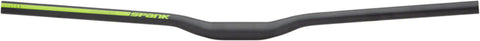 Spank Spoon 800 Handlebar - 31.8 x 800mm, 20mm Rise, Black/Green