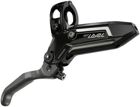 SRAM Level Ultimate Stealth Disc Brake and Lever - Front, Post Mount, 2-Piston, Carbon Lever, Titanium Hardware, Gloss Black, C1