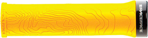 RaceFace Half Nelson Grips - Yellow, Lock-On