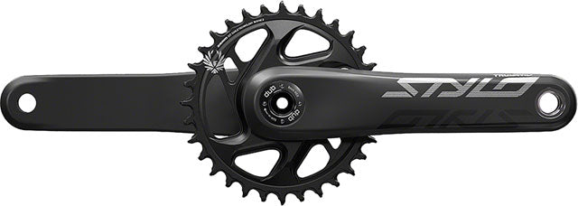 TruVativ STYLO Carbon Eagle Boost Crankset - 175mm, 12-Speed, 32t, Direct Mount, DUB Spindle Interface, Black