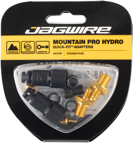 Jagwire Pro Disc Brake Hydraulic Hose Quick-Fit Adaptor for Hayes Stroker Ryde