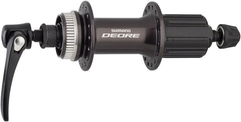 Shimano Deore FH-6000 Rear Hub - QR x 135mm, Center-Lock, HG10, Black, 32H