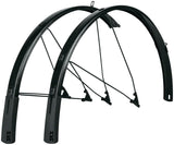 SKS B46 Bluemels Style Full Coverage Fender Set - 46mm, 700 x 28-37, Matte Black