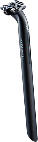 Ritchey WCS Carbon 1-Bolt Seatpost: 27.2, 350mm, 25mm Offset, Black