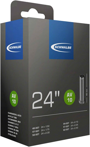 Schwalbe Standard Tube - 24 x 1.5 - 2.5, 40mm Schrader Valve