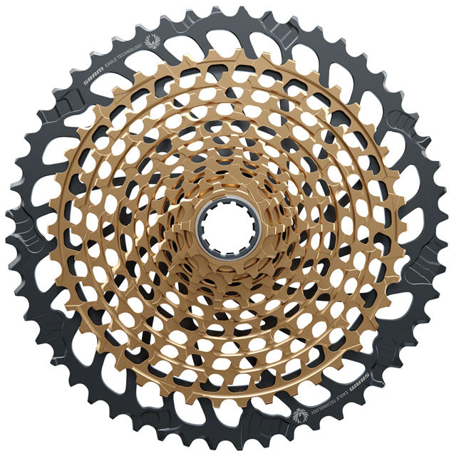 SRAM XX1 Eagle XG-1299 Cassette - 12-Speed, 10-52t, Gold, For XD Driver Body