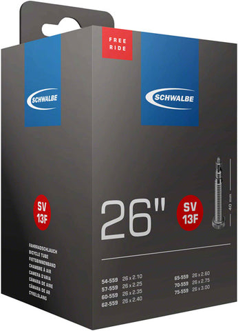 Schwalbe Standard Tube - 26 x 2.10 - 3, 40mm Presta Valve