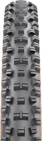WTB Vigilante Tire - 29 x 2.3, TCS Tubeless, Folding, Black/Tan, Light/Fast Rolling, Dual DNA, SG2