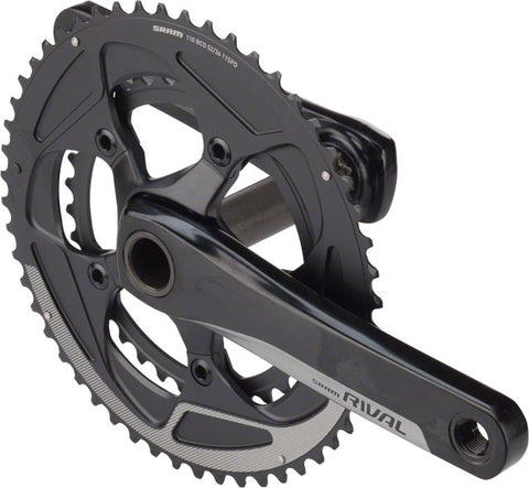 SRAM Rival 22 Crankset - 170mm, 11-Speed, 52/36t, 110 BCD, GXP Spindle Interface, Black