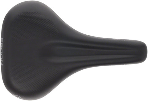 Ergon ST Gel Saddle - Chromoly, Black, Women's, Small/Medium
