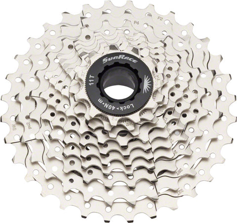 SunRace RS1 Cassette - 10 Speed, 11-32t, Silver