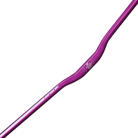 Spank Spoon 800 Handlebar - 31.8mm Clamp, 20mm Rise, Purple