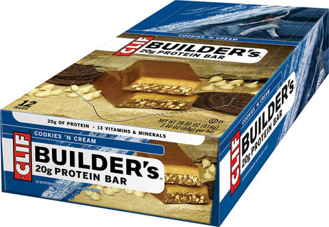 Clif Builder's Bar: Cookies 'n' Cream Box of 12