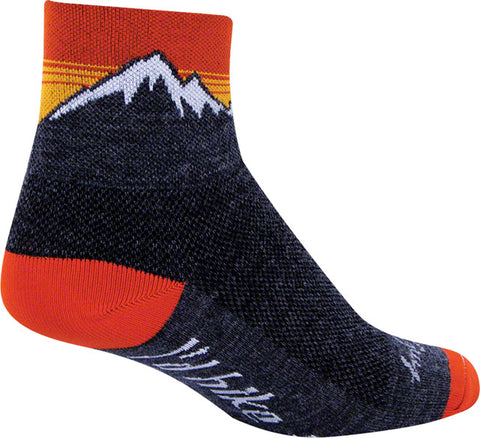 SockGuy Wool Hiker Socks - 3 inch, Black, Small/Medium