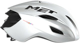 MET Manta MIPS Helmet - White Holographic, Glossy, Small