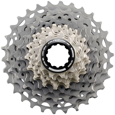 Shimano Dura-Ace CS-R9200 Cassette - 12-Speed, 11-30t, Gray