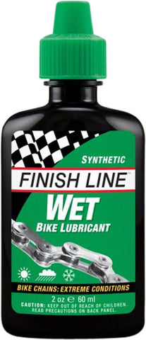 Finish Line WET Bike Chain Lube - 2 fl oz, Drip
