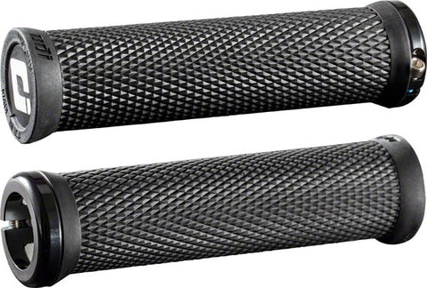 ODI Elite Motion Grips - Black, Lock-On