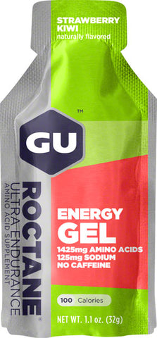 GU Roctane Energy Gel - Strawberry Kiwi, Box of 24