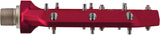 Spank Spike Pedals - Platform, Aluminum, 9/16", Red