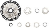 Shimano XT CS-M8100 Cassette - 12-Speed, 10-45t, Silver/Black, Micro Spline