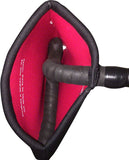 Bar Mitts Dual Position Road Pogie Handlebar Mittens: Internally Routed Campagnolo/SRAM/Shimano, One Size, Black