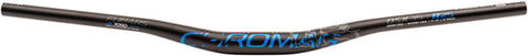 Chromag Fubars OSX 35 Handlebar - Aluminum, 35mm Rise, 35mm, 800mm, Black/Blue