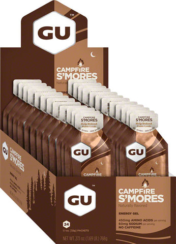 GU Energy Gel - Campfire S'mores, Box of 24