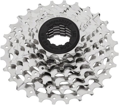 microSHIFT H07 Cassette - 7 Speed, 12-28t, Silver, Nickel Plated