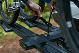 Piston Pro X Hitch Bike Rack - 2-Bike, 2" Receiver, LED Lights with 4-Pin Plug, Kashima Coat, Galaxy Gray