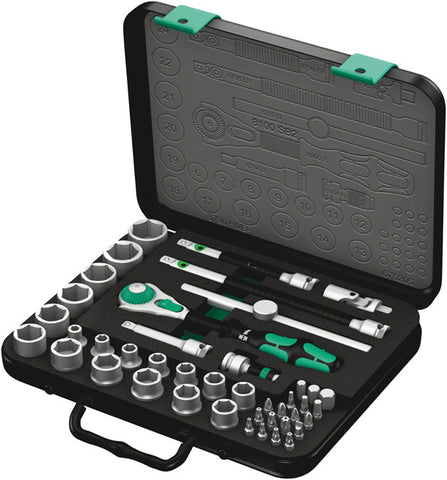 Wera 8100 SB 2 Zyklop Speed Ratchet Set, 3/8