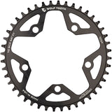 Wolf Tooth 110 BCD Cyclocross and Road Chainring - 42t, 110 BCD, 5-Bolt, Drop-Stop, 10/11/12-Speed Eagle and Flattop Compatible, Black