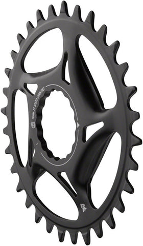 RaceFace Narrow Wide Direct Mount CINCH Steel Chainring - for Shimano 12-Speed, requires Hyperglide+ compatible chain, 34t, Black