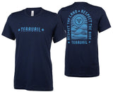 Teravail Landmark T-Shirt - Navy, Unisex, Medium