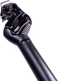 Cirrus Kinekt Suspension Seatpost - Aluminum, 27.2, 350mm, LR- 80-180lb Rider, Black