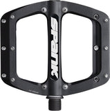 Spank Spoon 110 Pedals - Platform, Aluminum, 9/16", 110mm Wide, Black