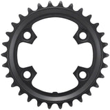Shimano FC-RX600-10/11 Chainring - 30t, 80mm BCD, For 2x10 and 2x11, Black