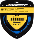 Jagwire 1x Pro Shift Kit Road/Mountain SRAM/Shimano, SID Blue