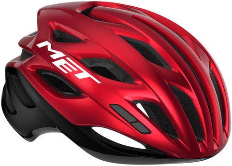 MET Estro MIPS Helmet - Red/Black Metallic, Glossy, Small