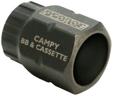 Pedro's Campy BB And Cassette Socket Socket Tool for Campagnolo BB and Cassette Lockrings