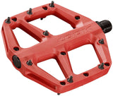 LOOK Trail Fusion Pedals - Platform, 9/16", Red